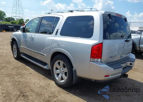 2013 Nissan Armada Sl from USA, damaged, VIN 5N1BA0NC1DN602094